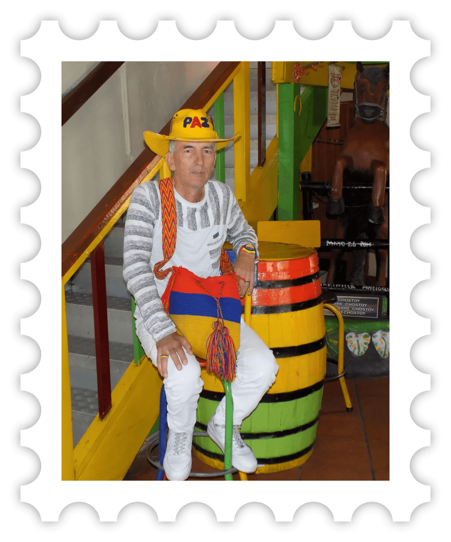 Un puente de colores